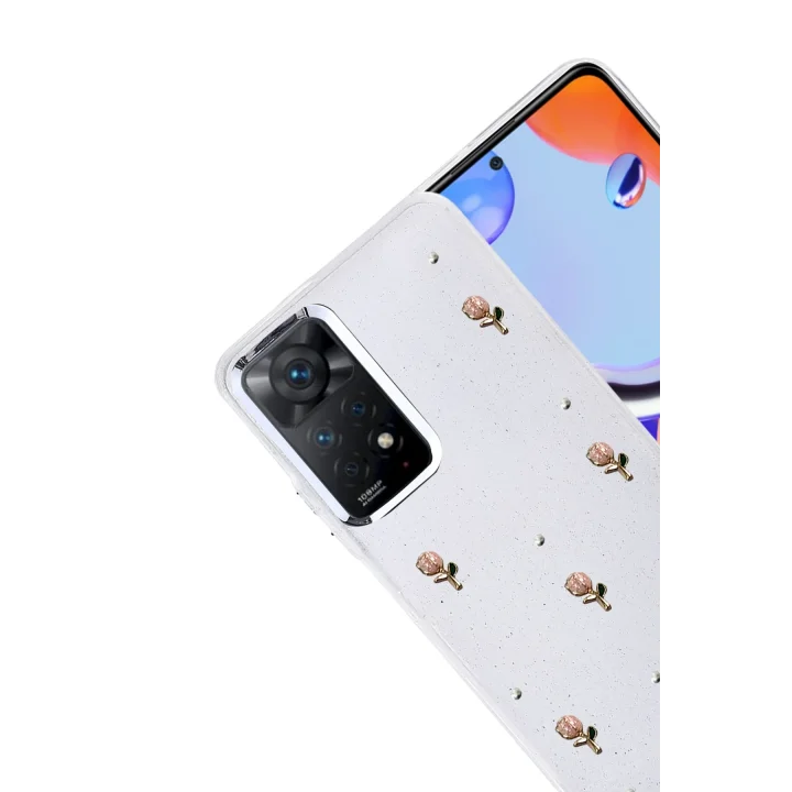 Mey İthalat®   Redmi Note 11 Pro Fiyonk Desenli Kapak - Desen 6