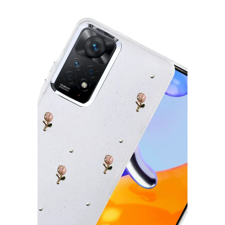 Mey İthalat®   Redmi Note 11 Pro Fiyonk Desenli Kapak - Desen 6