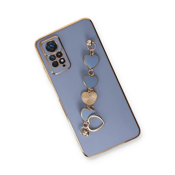 Mey İthalat®  Xiaomi Redmi Note 11 Pro Kılıf Esila Silikon - Gri