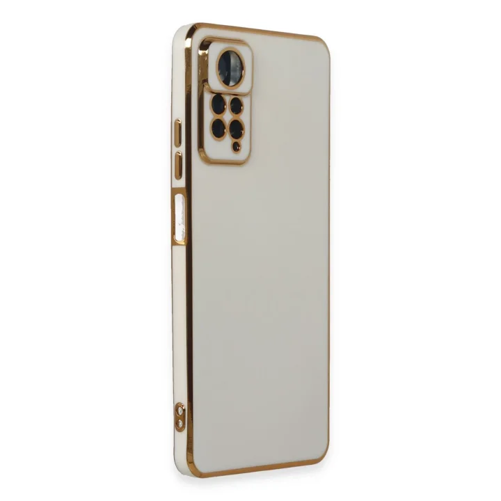 Mey İthalat®   Redmi Note 11 Pro Kılıf Volet Silikon - Beyaz