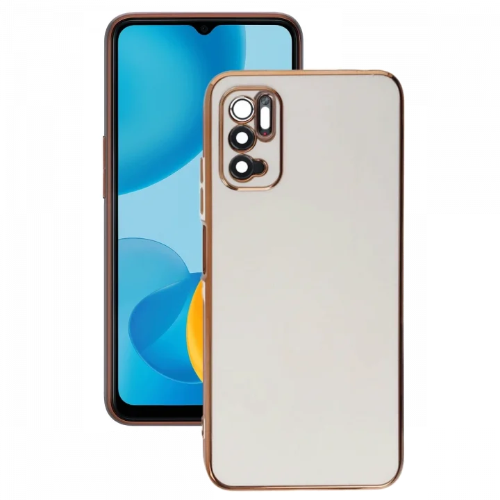 Mey İthalat®  Xiaomi Redmi Note 11 SE Kılıf Volet Silikon - Beyaz