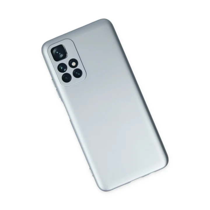 Mey İthalat®  Xiaomi Redmi Note 11T Kılıf Nano içi Kadife Silikon - Sky Blue