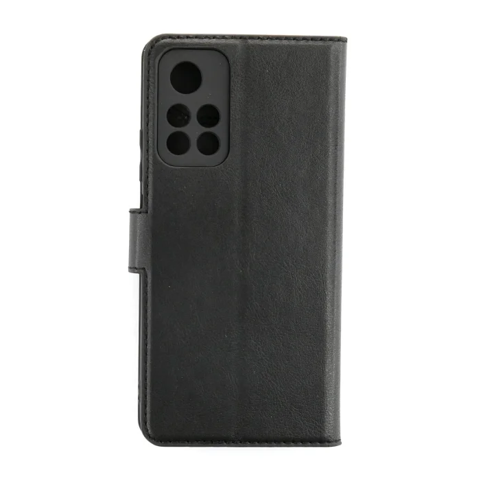 Mey İthalat®   Redmi Note 11T Kılıf Trend S Plus Kapaklı Kılıf - Siyah