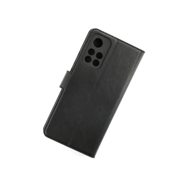 Mey İthalat®   Redmi Note 11T Kılıf Trend S Plus Kapaklı Kılıf - Siyah