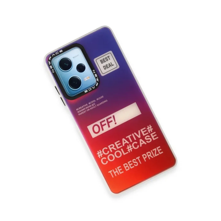 Mey İthalat®  Xiaomi Redmi Note 12 4G Kılıf Estoril Desenli Kapak - Estoril - 9