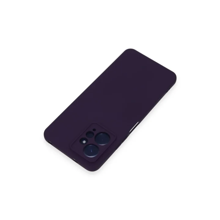 Mey İthalat®  Xiaomi Redmi Note 12 4G Kılıf Nano içi Kadife Silikon - Mor