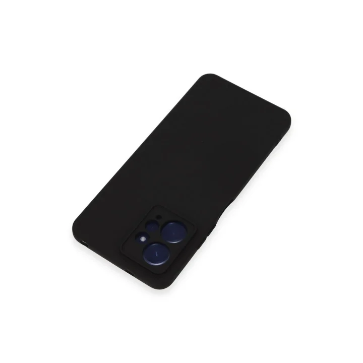 Mey İthalat®  Xiaomi Redmi Note 12 4G Kılıf Nano içi Kadife Silikon - Siyah