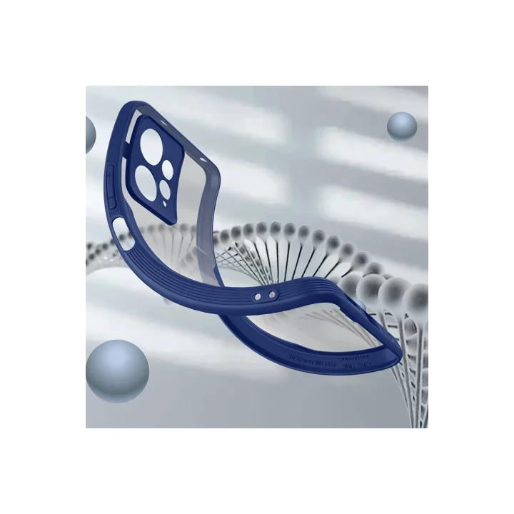 Mey İthalat®   Redmi Note 12 5G Kılıf Platin Silikon - Mavi