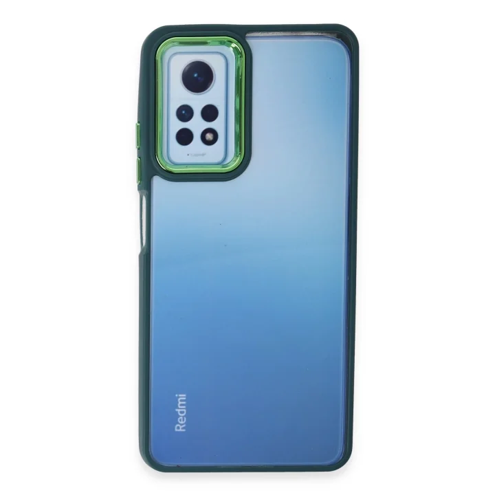 Mey İthalat®  Xiaomi Redmi Note 12 Pro 4G Kılıf Dora Kapak - Haki Yeşil