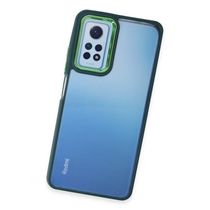 Mey İthalat®  Xiaomi Redmi Note 12 Pro 4G Kılıf Dora Kapak - Haki Yeşil