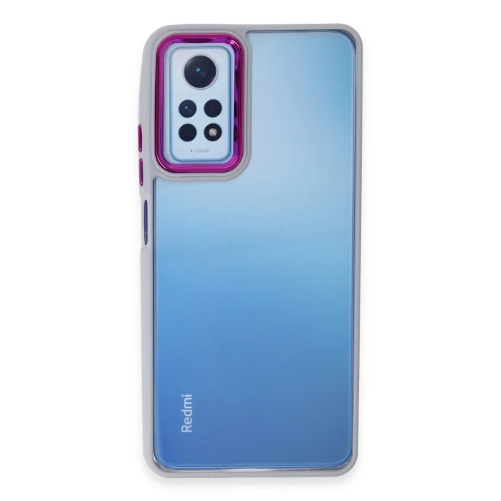 Mey İthalat®  Xiaomi Redmi Note 12 Pro 4G Kılıf Dora Kapak - Lila