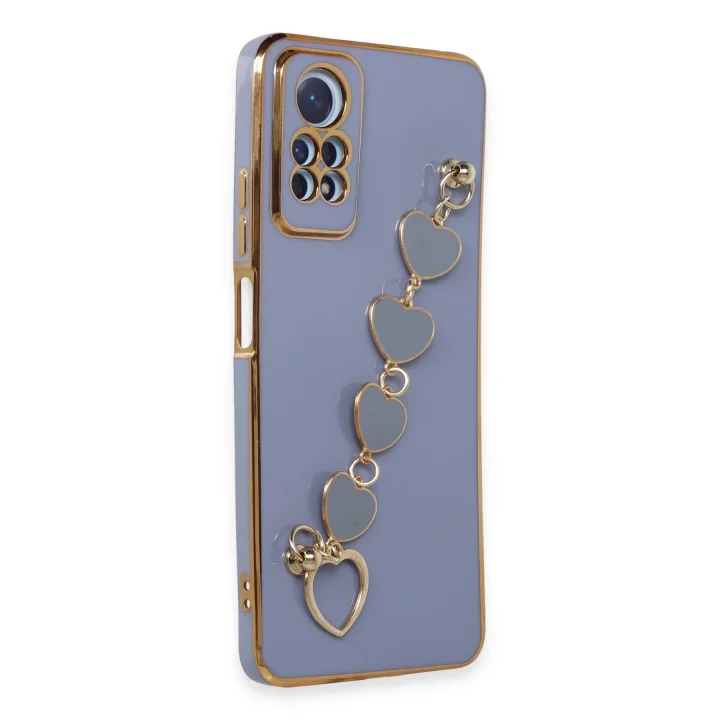 Mey İthalat®  Xiaomi Redmi Note 12 Pro 4G Kılıf Esila Silikon - Gri