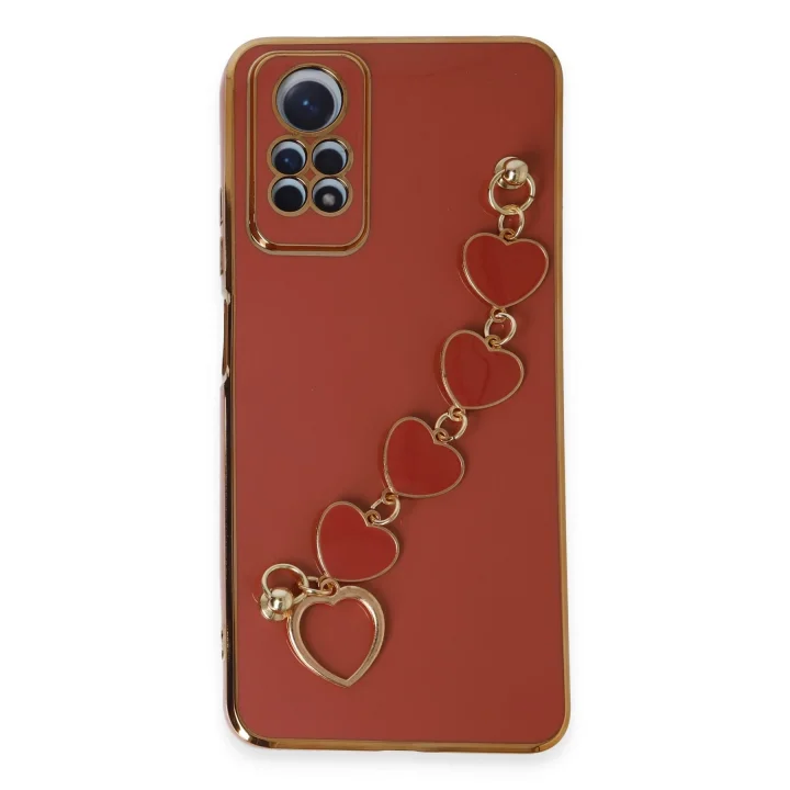 Mey İthalat®  Xiaomi Redmi Note 12 Pro 4G Kılıf Esila Silikon - Kırmızı