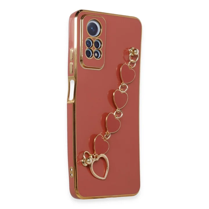 Mey İthalat®  Xiaomi Redmi Note 12 Pro 4G Kılıf Esila Silikon - Kırmızı