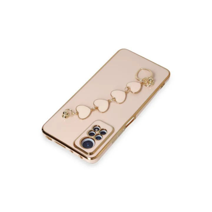 Mey İthalat®  Xiaomi Redmi Note 12 Pro 4G Kılıf Esila Silikon - Pudra