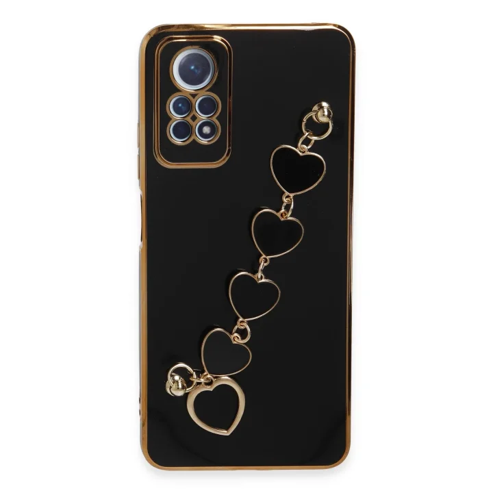 Mey İthalat®  Xiaomi Redmi Note 12 Pro 4G Kılıf Esila Silikon - Siyah