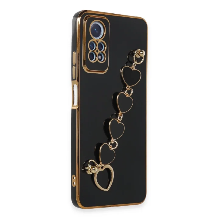 Mey İthalat®  Xiaomi Redmi Note 12 Pro 4G Kılıf Esila Silikon - Siyah