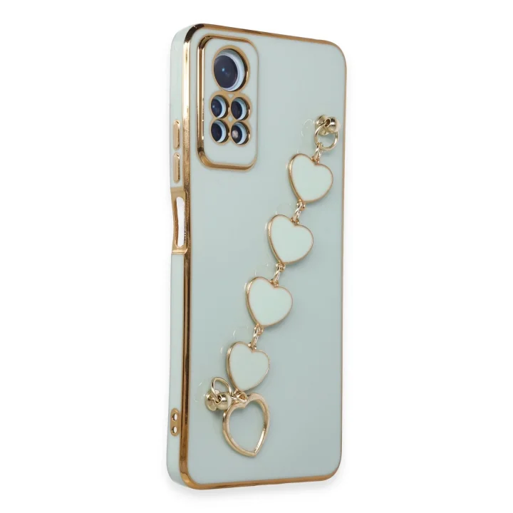 Mey İthalat®  Xiaomi Redmi Note 12 Pro 4G Kılıf Esila Silikon - Su Yeşili