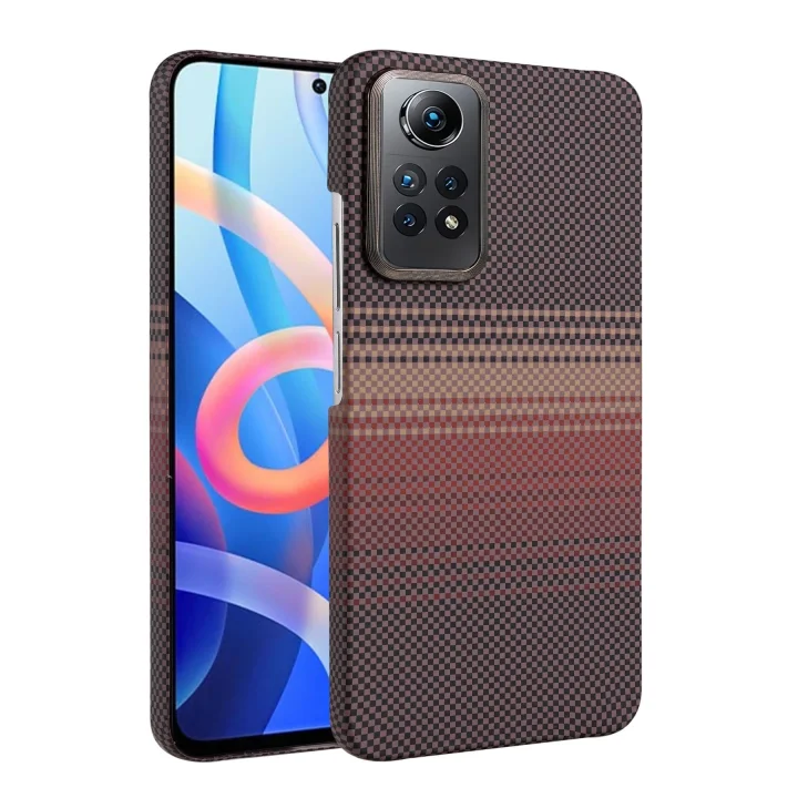 Mey İthalat®  Xiaomi Redmi Note 12 Pro 4G Vega Magsafe Kapak - Çöl Titanyum