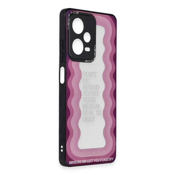 Mey İthalat®   Redmi Note 12 Pro 5G Kılıf Mirror Desenli Kapak - Mirror - 11