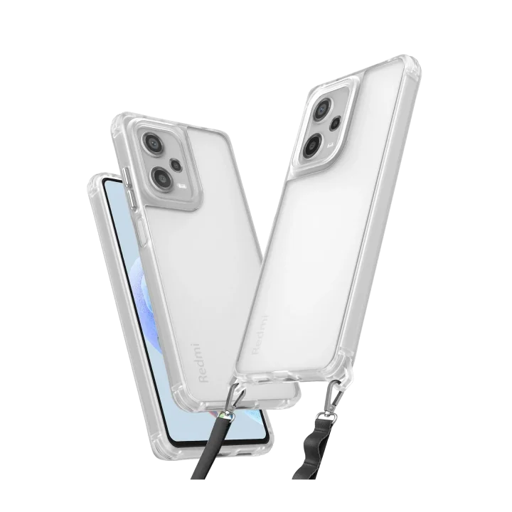 Mey İthalat®  Xiaomi Redmi Note 12 Pro 5G Kılıf Penta Silikon Kılıf - Şeffaf