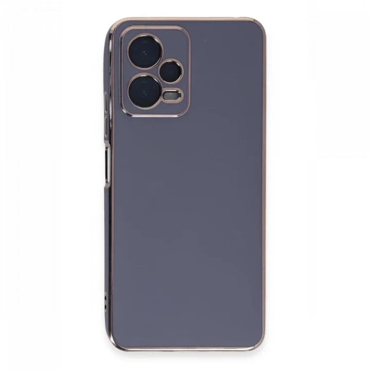 Mey İthalat®  Xiaomi Redmi Note 12 Pro Plus Kılıf Volet Silikon - Mavi