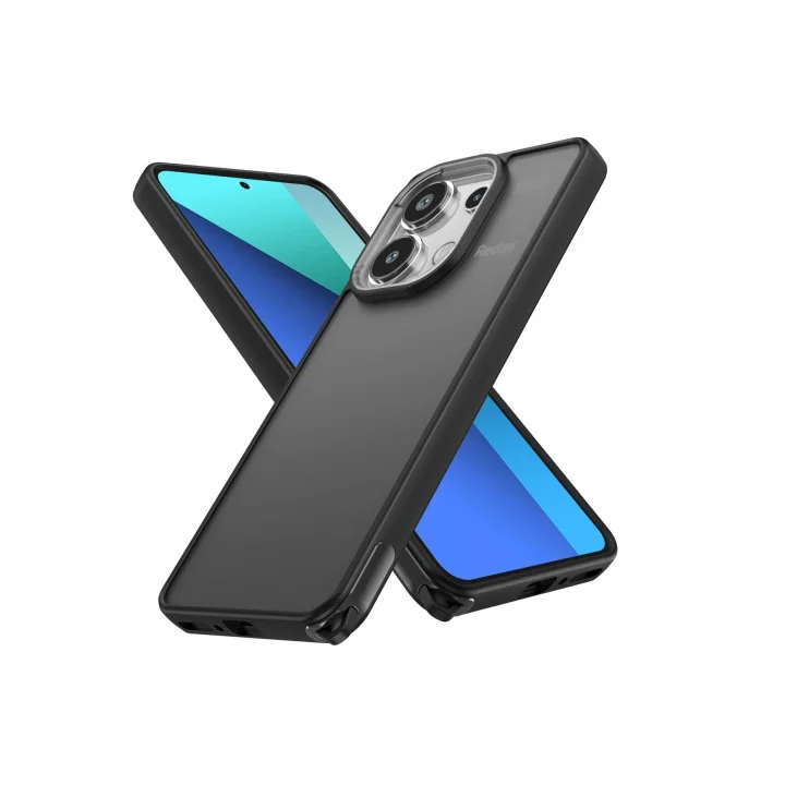 Mey İthalat®  Xiaomi Redmi Note 13 4G Kılıf Elegant Kapak - Siyah