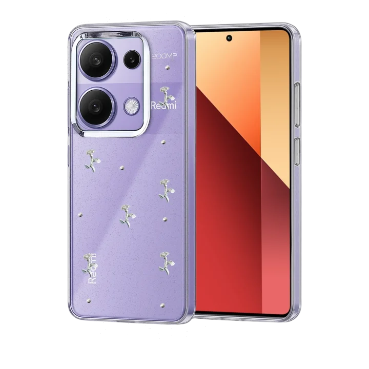 Mey İthalat®  Xiaomi Redmi Note 13 Pro 4G Fiyonk Desenli Kapak - Desen 2