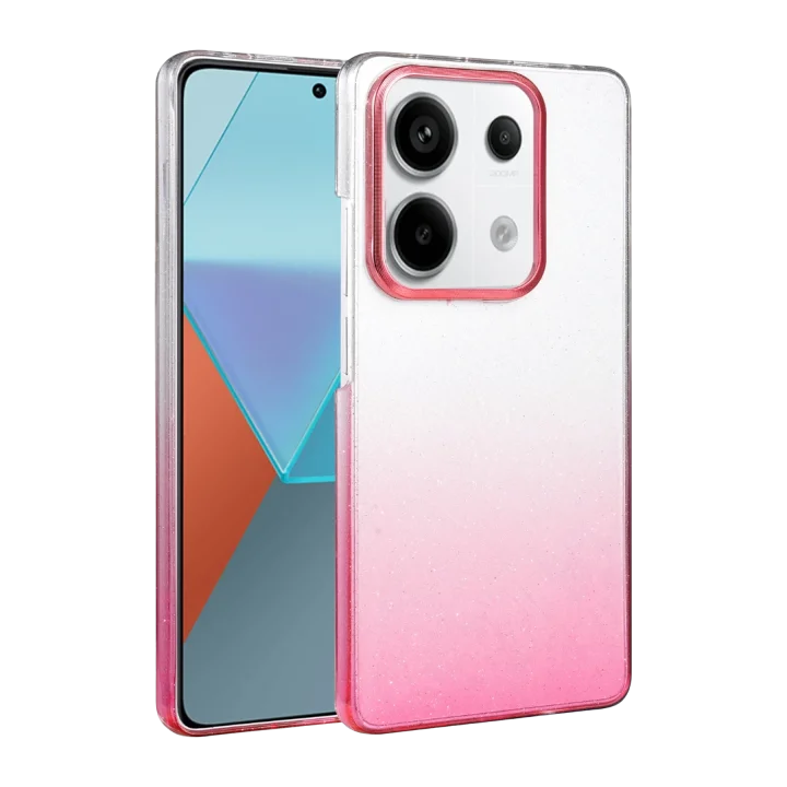 Mey İthalat®  Xiaomi Redmi Note 13 Pro 4G Glossy Kapak - Pembe