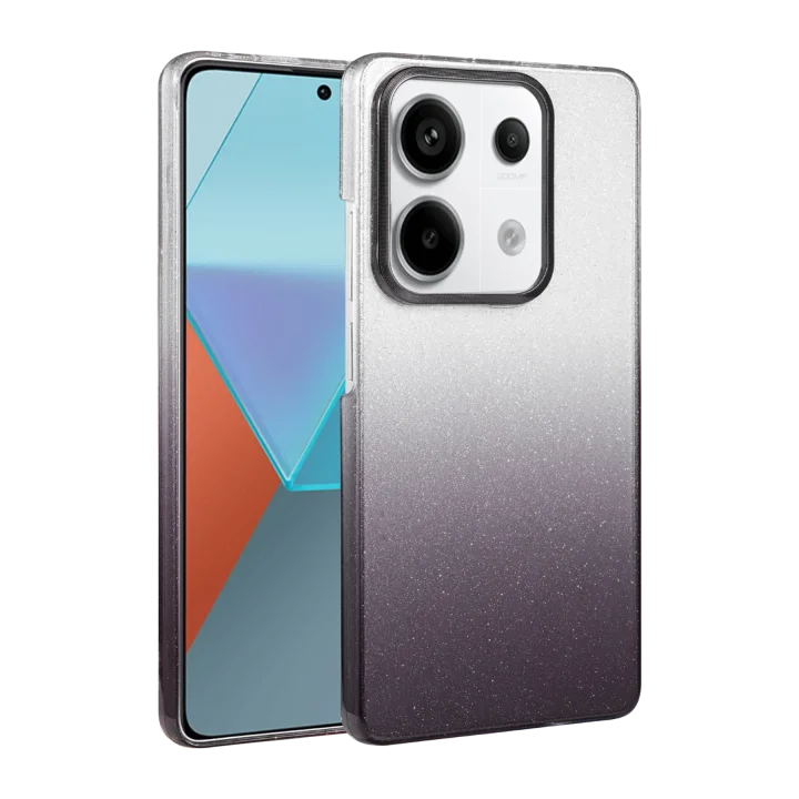 Mey İthalat®  Xiaomi Redmi Note 13 Pro 4G Glossy Kapak - Siyah