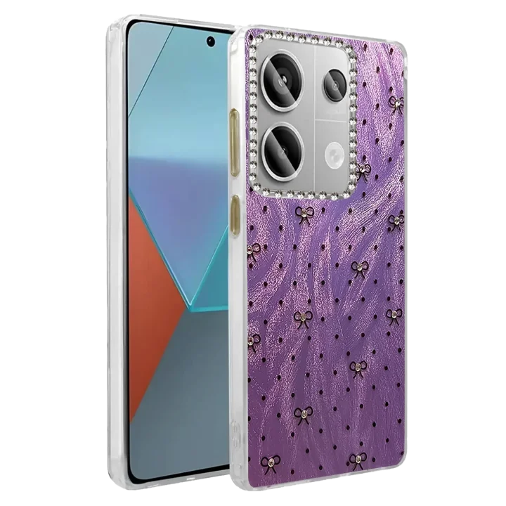 Mey İthalat®  Xiaomi Redmi Note 13 Pro 4G Kılıf Blade Aynalı Desenli Kapak - Desen 2