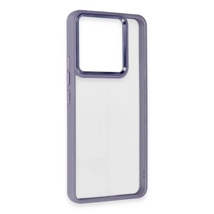 Mey İthalat®   Redmi Note 13 Pro 4G Kılıf Power Silikon - Lila