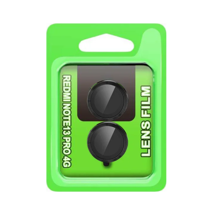 Mey İthalat®  Xiaomi Redmi Note 13 Pro 4G Raze Metal Kamera Lens - Siyah