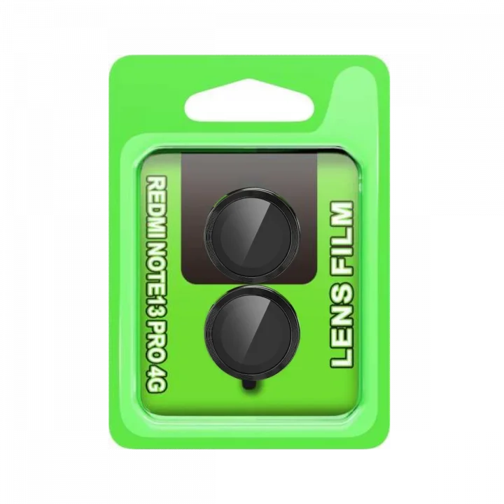 Mey İthalat®  Xiaomi Redmi Note 13 Pro 4G Raze Metal Kamera Lens - Siyah