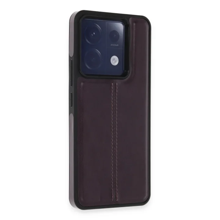 Mey İthalat®   Redmi Note 13 Pro 5G Kılıf Ozzi Kapak - Derin Mor