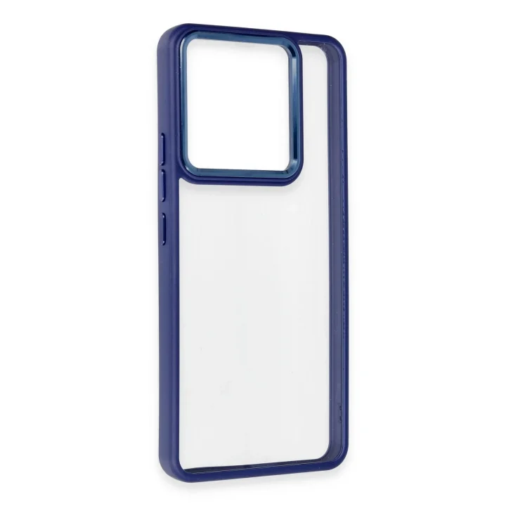 Mey İthalat®   Redmi Note 13 Pro 5G Kılıf Power Silikon - Lacivert