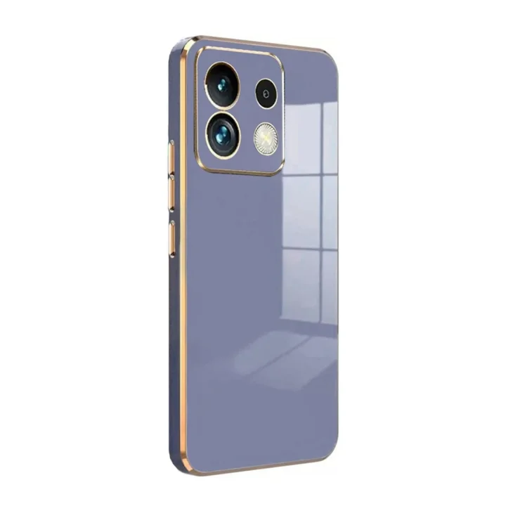 Mey İthalat®   Redmi Note 13 Pro 5G Kılıf Volet Silikon - Mavi