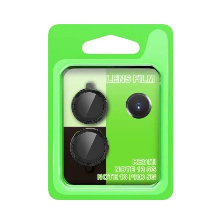 Mey İthalat®  Xiaomi Redmi Note 13 Pro 5G Raze Metal Kamera Lens - Siyah