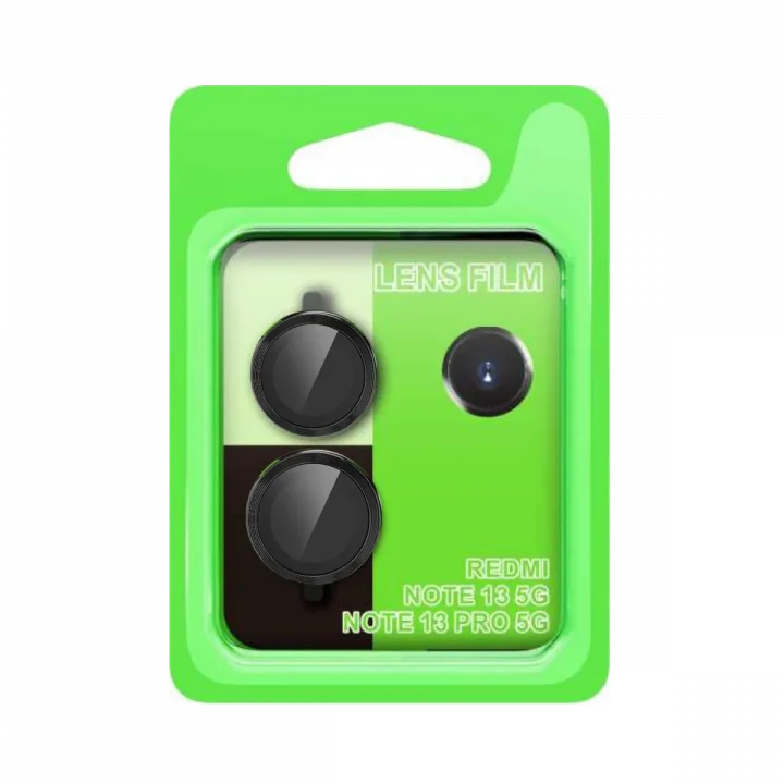 Mey İthalat®  Xiaomi Redmi Note 13 Pro 5G Raze Metal Kamera Lens - Siyah