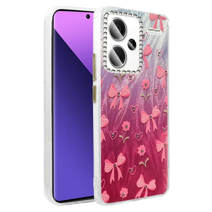 Mey İthalat®  Xiaomi Redmi Note 13 Pro Plus Kılıf Blade Aynalı Desenli Kapak - Desen 3