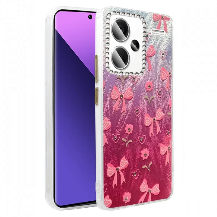 Mey İthalat®  Xiaomi Redmi Note 13 Pro Plus Kılıf Blade Aynalı Desenli Kapak - Desen 3