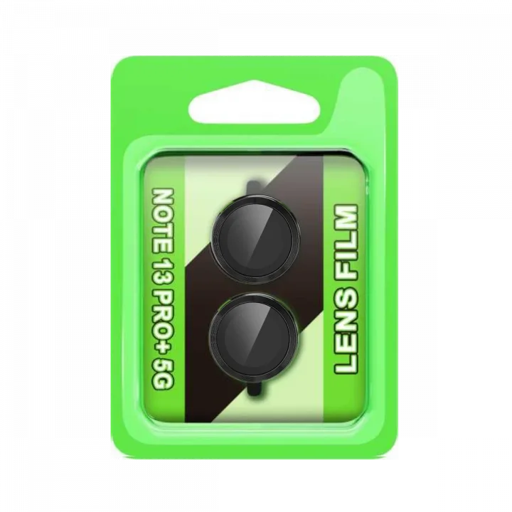 Mey İthalat®  Xiaomi Redmi Note 13 Pro Plus Raze Metal Kamera Lens - Siyah