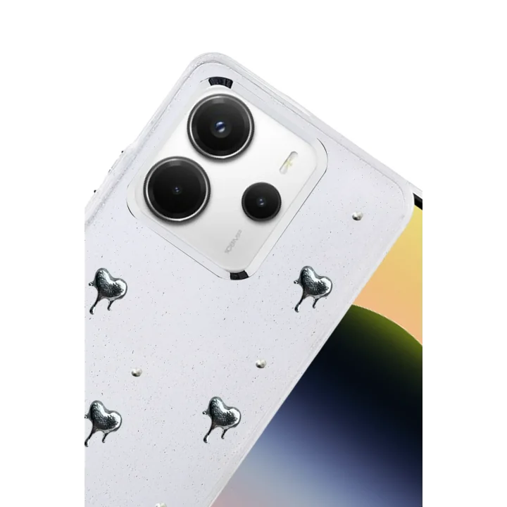Mey İthalat®  Xiaomi Redmi Note 14 4G Fiyonk Desenli Kapak - Desen 1