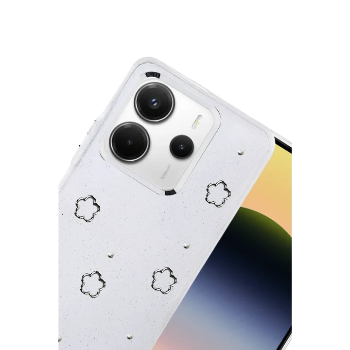 Mey İthalat®  Xiaomi Redmi Note 14 4G Fiyonk Desenli Kapak - Desen 2