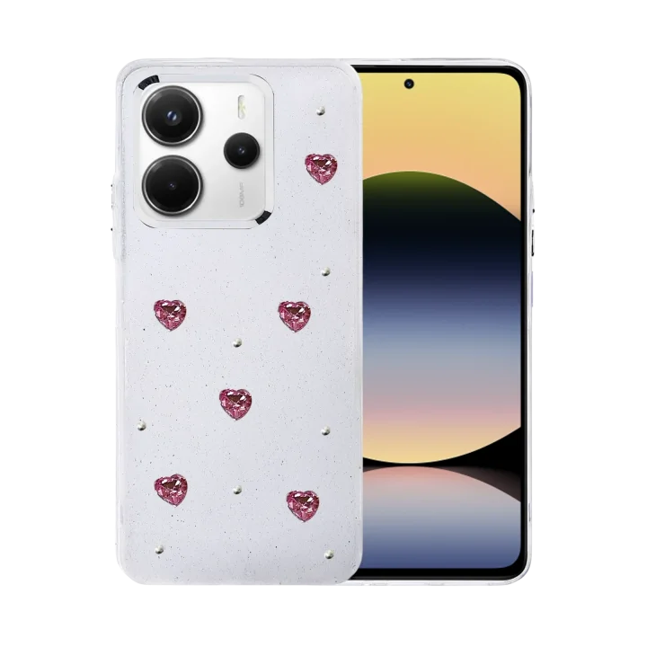 Mey İthalat®  Xiaomi Redmi Note 14 4G Fiyonk Desenli Kapak - Desen 3