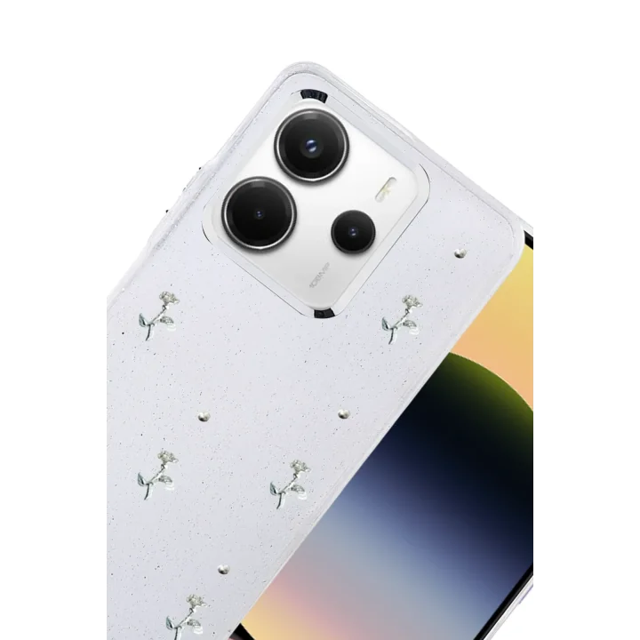 Mey İthalat®  Xiaomi Redmi Note 14 4G Fiyonk Desenli Kapak - Desen 4