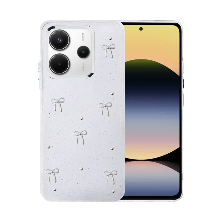 Mey İthalat®  Xiaomi Redmi Note 14 4G Fiyonk Desenli Kapak - Desen 5
