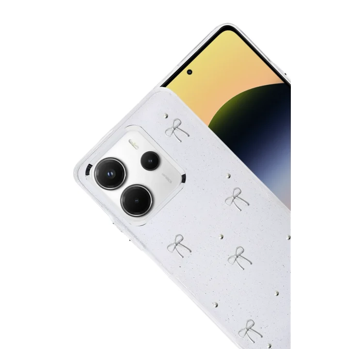 Mey İthalat®  Xiaomi Redmi Note 14 4G Fiyonk Desenli Kapak - Desen 5