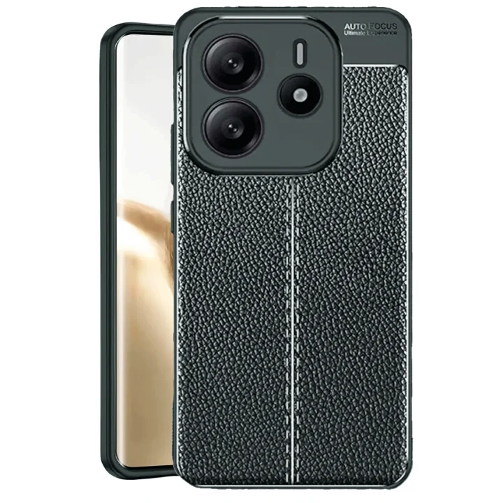 Mey İthalat®  Xiaomi Redmi Note 14 4G Kılıf Auto Focus Kapak - Koyu Yeşil