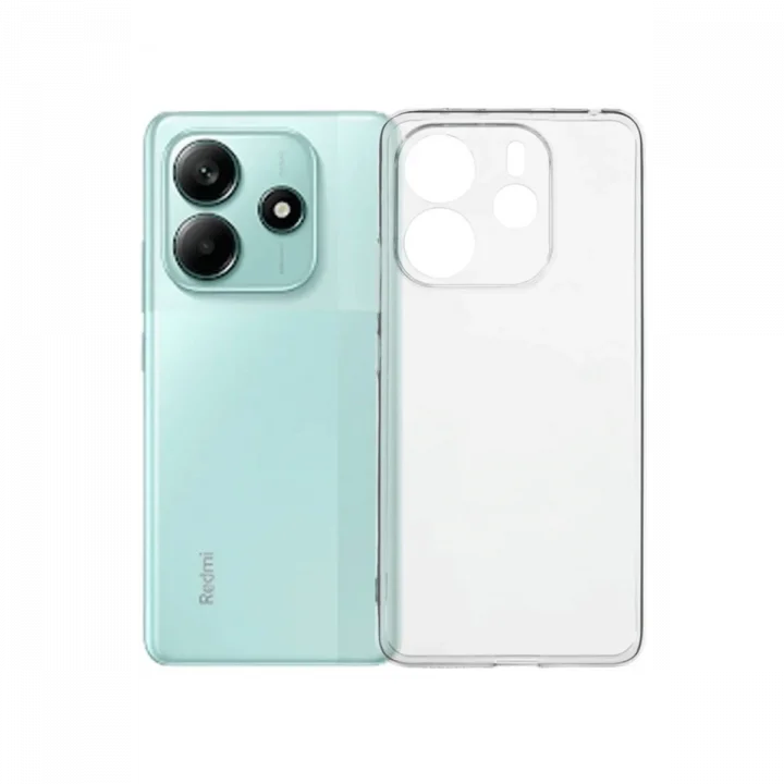 Mey İthalat®  Xiaomi Redmi Note 14 4G Kılıf Lüx Şeffaf Silikon